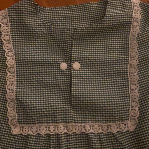 cottage core thrifted crop shirt - Picture 2 of 4